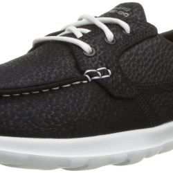 Skechers 斯凯奇 女性 现代 Go Walk Lite 步行鞋 BlackWhite 尺码6