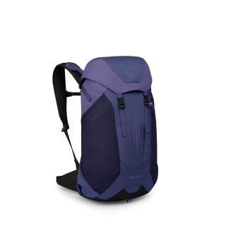 OSPREY Hikelite LT 30L 徒步背包 - 轻质旅行背包带防雨罩男女适用,博茨瓦纳紫色