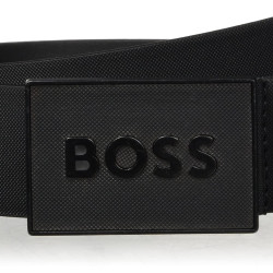 BOSS 男士 Icon-S1_Sz40 皮带,Black1,110