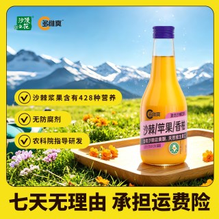 移动端：多维爽 沙漠之花沙棘香柚果汁饮料 235ml*6瓶