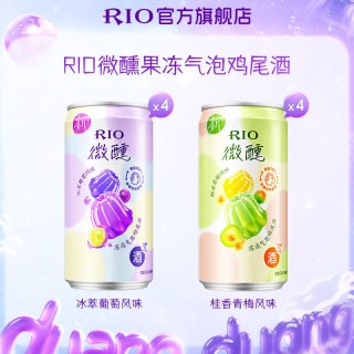 88VIP：锐澳 果冻酒 微醺 250ml*8罐