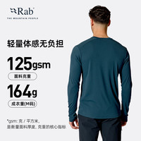 Rab Force26 速干透气 黑色 M 男士长袖T恤