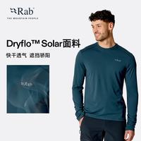 Rab Force26 速干透气 黑色 M 男士长袖T恤
