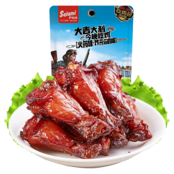 萨啦咪 烤鸡腿小鸡腿 70g*3 烧烤味（含4小包）