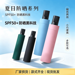 超兴 手动反向伞藏青黑胶