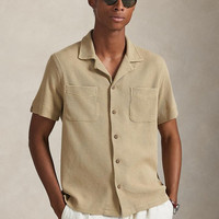 RALPH LAUREN 棉麻混纺 衬衫
