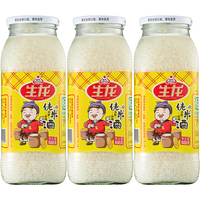 移动端：生龙 佬米酒低度甜酒888g*3瓶孝感特产传统酒酿醪糟月子米酒糯米酒