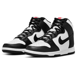 NIKE 女子板鞋经典DUNK HIGH运动鞋DD1869-103黑/白38