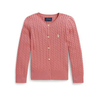 RALPH LAUREN 小童款 棉质迷你粗针织上衣