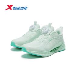 特步 氢风8.0 儿童网面透气缓震科技跑鞋