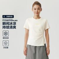 斯凯奇 女士短袖T恤 扭皱设计 时尚休闲