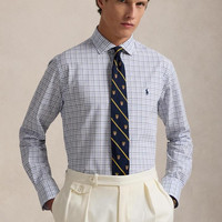 限尺码：RALPH LAUREN 经典格子 男士衬衫 2XL