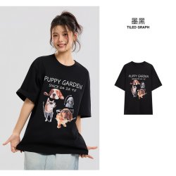 美特斯邦威 纯棉宽松 白色 L码 短袖T恤