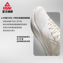 匹克 态极轻灵3.0EX篮球鞋跑鞋DA610071乳白