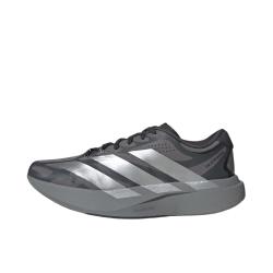 阿迪达斯 Adizero Evo SL EXO 马拉松竞速跑鞋 橡胶回弹 舒适贴合 灰色/金属银/深灰色 40⅔