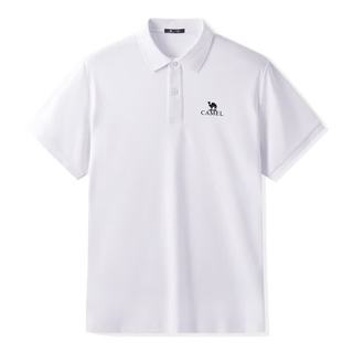 骆驼 M34BD03603 速干透气 浅粉色 2XL POLO衫