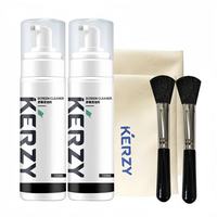 KERZY 笔记本电脑屏幕清洁剂 适用电脑屏幕手机平板眼镜等多功能多场景使用清洁工具150ml清洁泡沫2瓶六合一