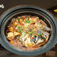 胖头鱼3-4人餐(含3素菜+3主食)