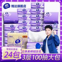 百亿补贴：维达 抽纸 100抽24包(无尺寸信息)