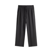 gxgjeans 冰丝垂顺直筒九分裤