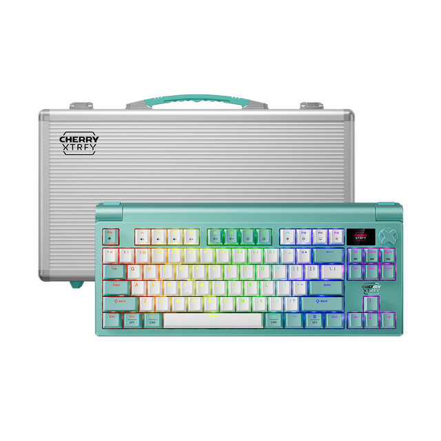 CHERRY MX8.3PRO马卡龙ILLUMA轴无线三模机械键盘
