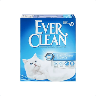 铂钻 EverClean铂钻  除臭低尘膨润土猫砂 小蓝盒6L