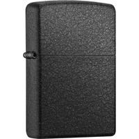 ZIPPO 之宝 经典系列 236 打火机 黑裂漆 哑漆
