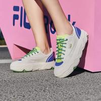 FILA 帆布鞋女士时尚休闲低帮轻便摩登帆布鞋