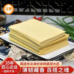 京鲜生 &汉康上海千张豆皮净重500g*3袋中百页干豆腐炒菜火锅源头直发