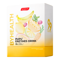 BYHEALTH汤臣倍健海外版酵素PUPU饮15袋/盒 99种果蔬酵素促代谢