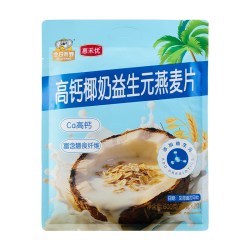 金日禾野 高钙椰奶益生元燕麦片600g 30g*20包