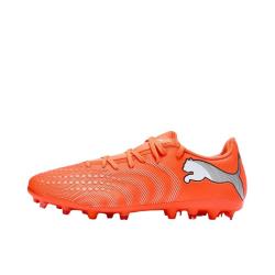 PUMA FUTURE 9 PLAY MG 足球鞋 耐穿 胶质短钉 人草草坪 亮红色/白色/黑色/银色 43