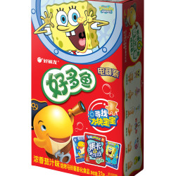 好丽友 好多鱼膨化食品 33g*6盒 浓香茄汁味