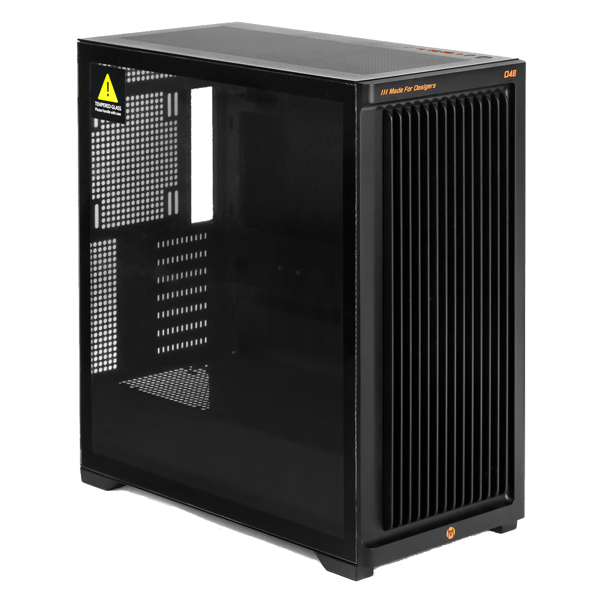方糖机械大师 D36背插机箱+MX1000G电源 黑色