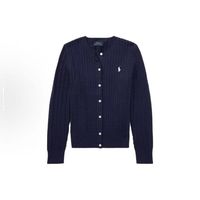 百亿补贴：RALPH LAUREN 小马刺绣大童款 成人可穿 针织运动开衫