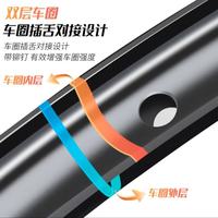 心行方车 24寸碟刹前轮 正新胎 山地车轮组