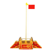 探梦 电动国旗升降台 科学手工 儿童益智玩具