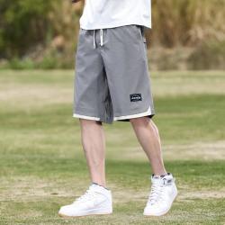 吉普 休闲裤男夏季时尚薄款五分裤运动中裤子宽松短裤子男