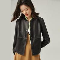 ZLM 绵羊皮棒球服外套