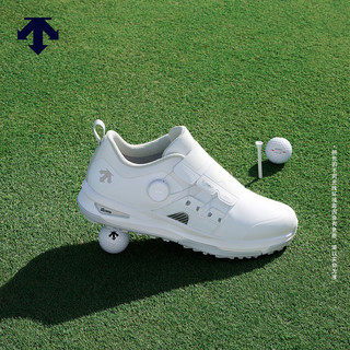 迪桑特 DESCENTEGOLF PRO系列 白色 45码 高尔夫球鞋