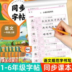 2026新人教版字帖二年级上册练字帖三年级四年级五六年级上册下册同步练字帖