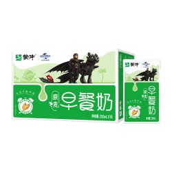 蒙牛 早餐原麦牛奶 250ml*16盒