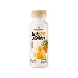 1号会员店 盐渍菠萝咸酸奶200g*6瓶 咸甜永动机 果味酸奶 下午茶