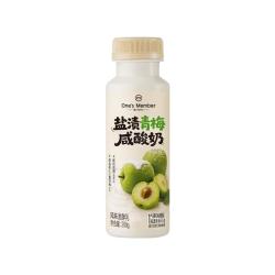 1号会员店 盐渍青梅咸酸奶200ml×6瓶 果味酸奶 低温 下午茶 甜品