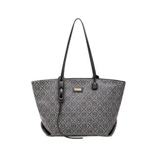 星期六 ST&SAT 包包女包2026新款复古托特包大容量单肩包百搭腋下包手提包女包 黑色