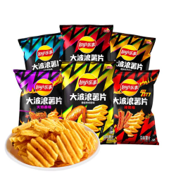 乐事 原切薯片休闲小零食解馋临期