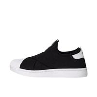 阿迪达斯 Originals SUPERSTAR II SLIP-ON 贝壳头 低帮 一脚蹬 板鞋 黑色/白色 41⅓