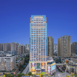成都云豪高空酒店（文殊院店）1晚