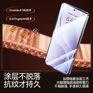 闪魔 红米K80/K80Pro 钢化膜 2片+贴膜