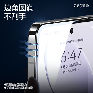 闪魔 红米K80/K80Pro 钢化膜 2片+贴膜
